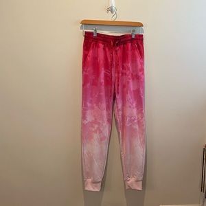 Lularoe Jax Joggers- size Medium- pink ombré tie-dye